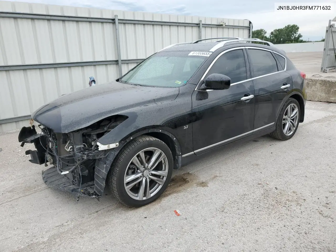 2015 Infiniti Qx50 VIN: JN1BJ0HR3FM771632 Lot: 61355655