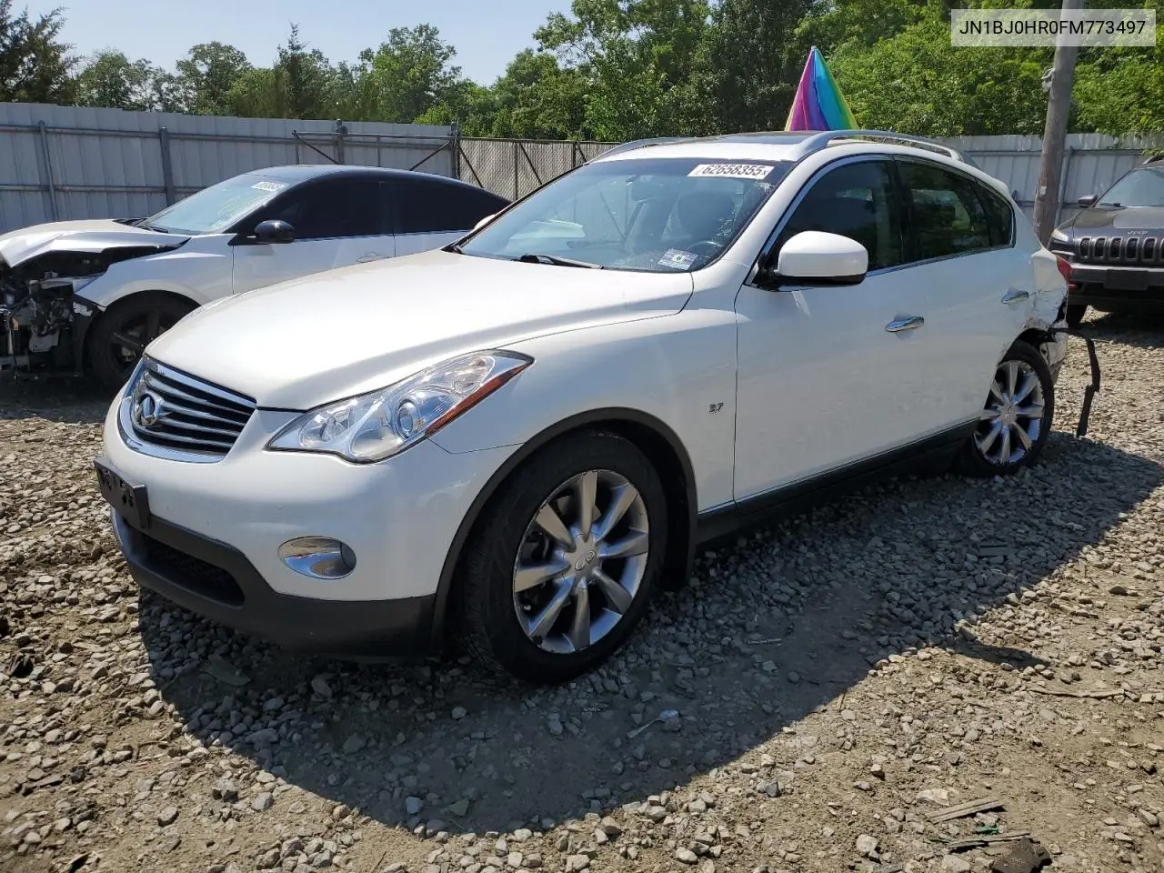 2015 Infiniti Qx50 VIN: JN1BJ0HR0FM773497 Lot: 62658355