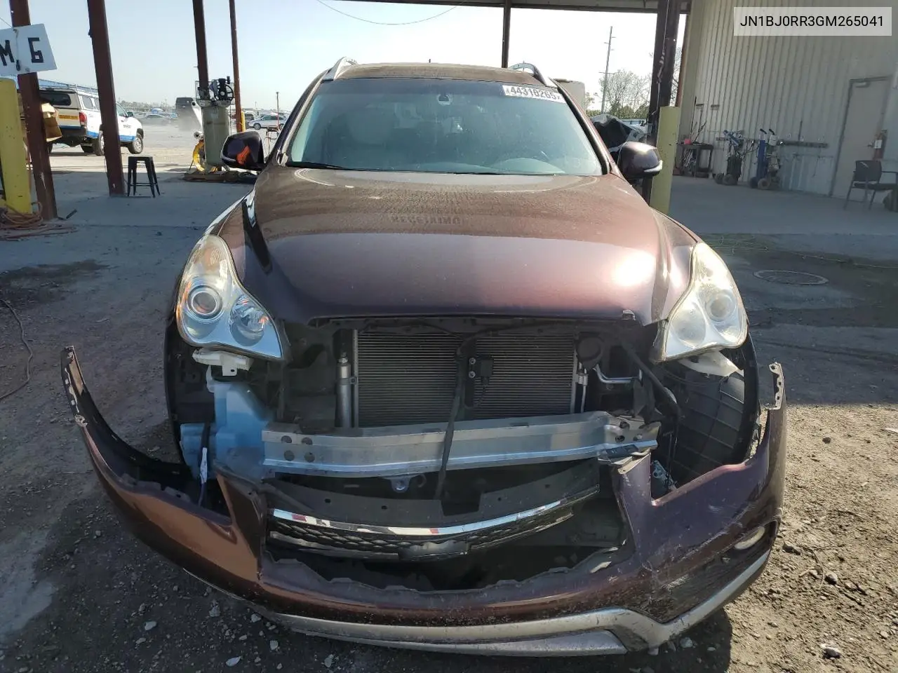 2016 Infiniti Qx50 VIN: JN1BJ0RR3GM265041 Lot: 44310265