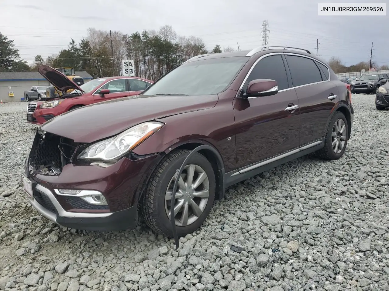 2016 Infiniti Qx50 VIN: JN1BJ0RR3GM269526 Lot: 48460455