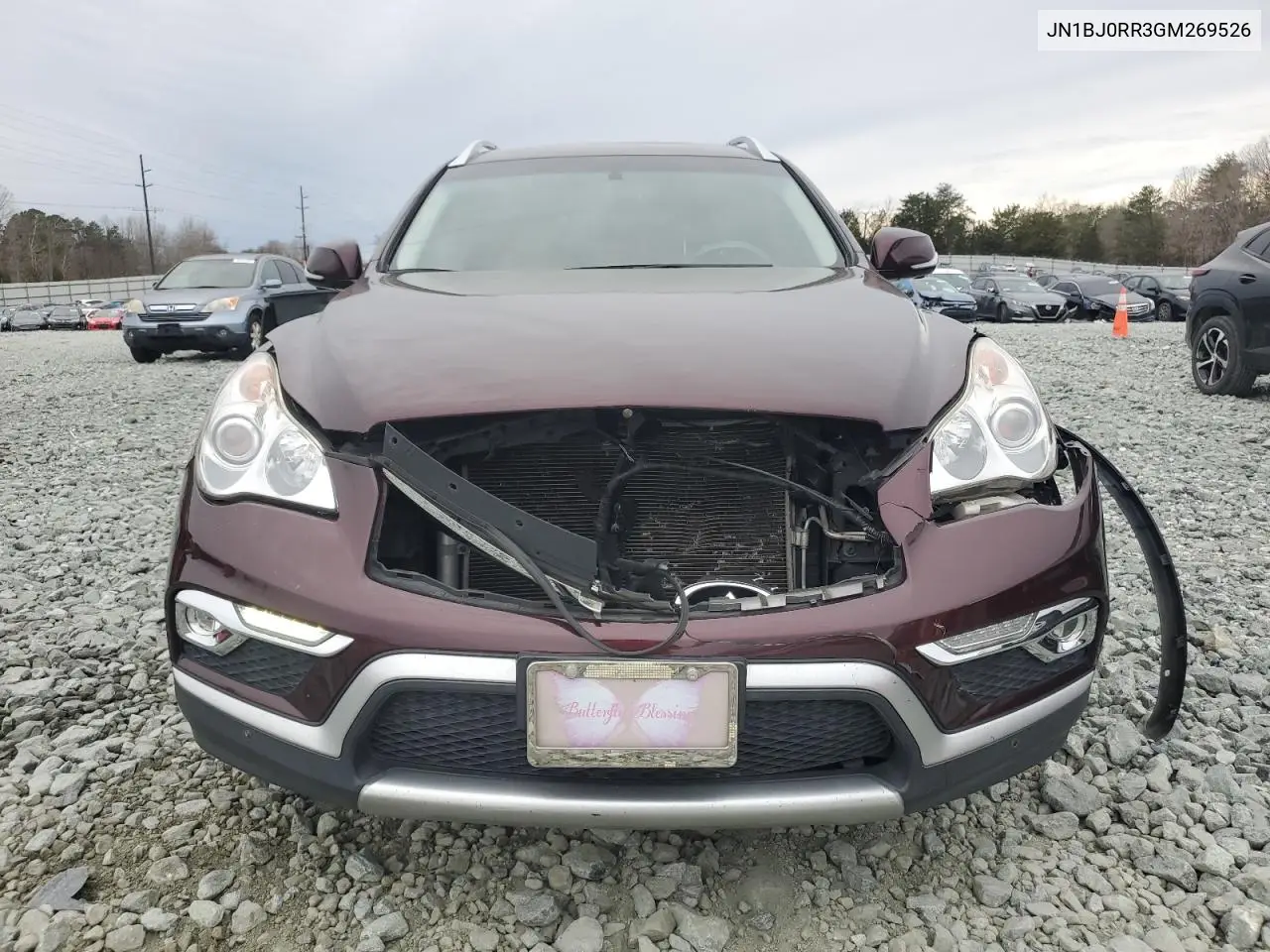 2016 Infiniti Qx50 VIN: JN1BJ0RR3GM269526 Lot: 48460455