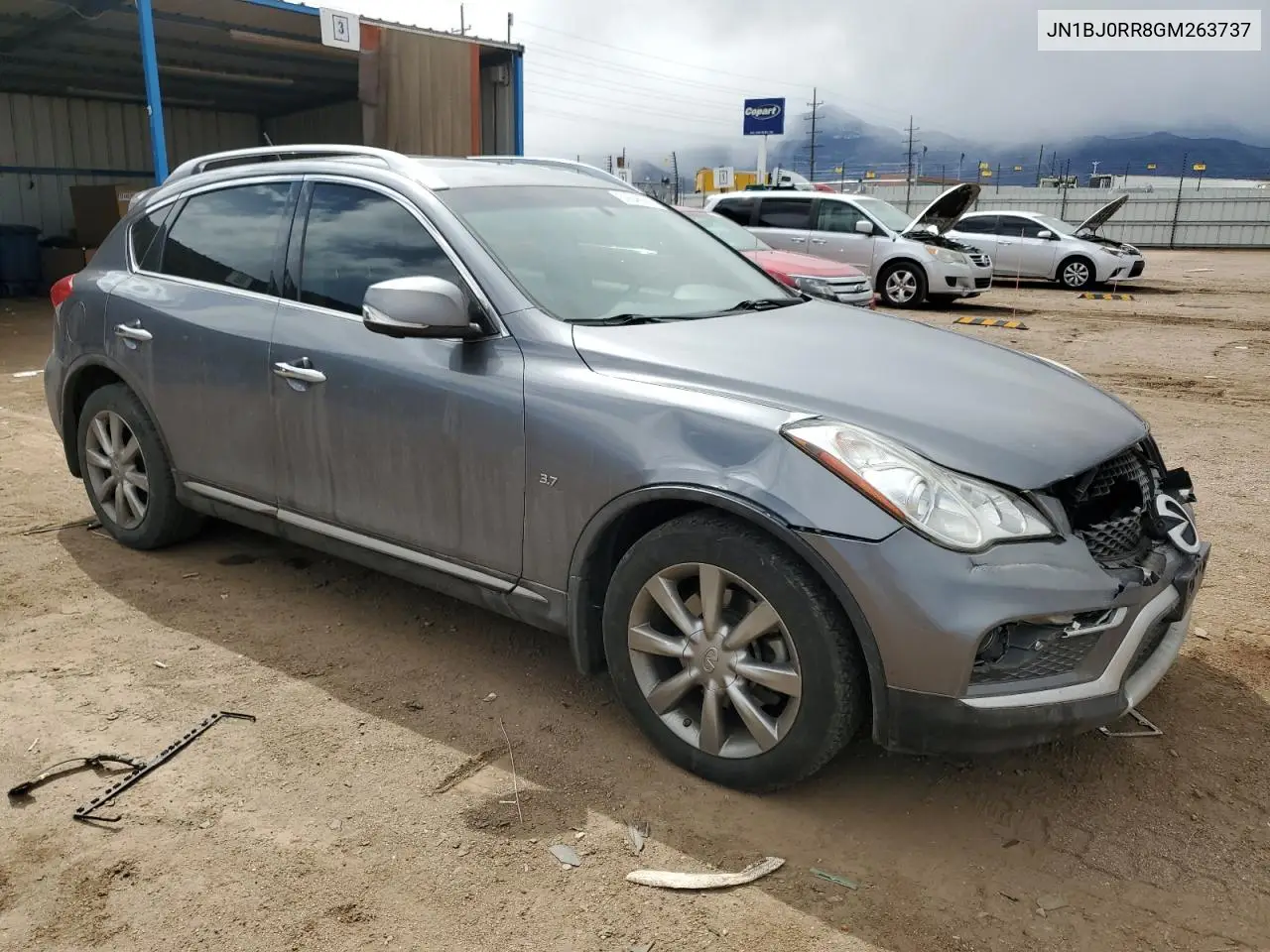 2016 Infiniti Qx50 VIN: JN1BJ0RR8GM263737 Lot: 50648685