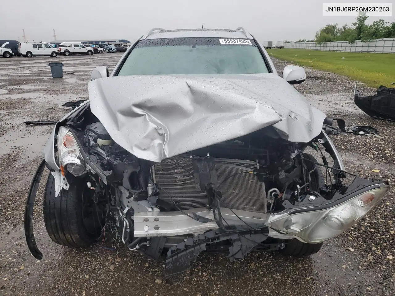 2016 Infiniti Qx50 VIN: JN1BJ0RP2GM230263 Lot: 55937405