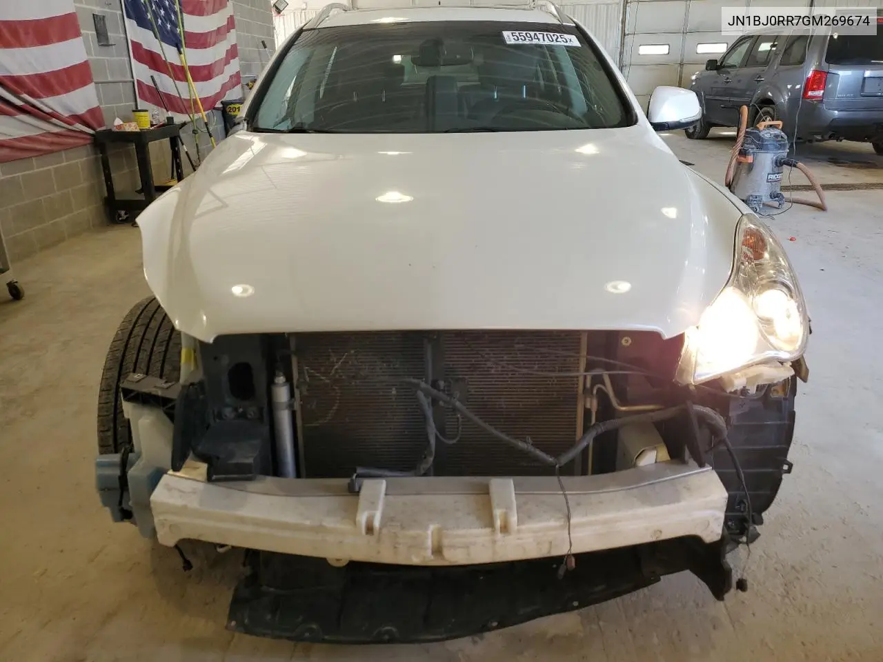 2016 Infiniti Qx50 VIN: JN1BJ0RR7GM269674 Lot: 55947025