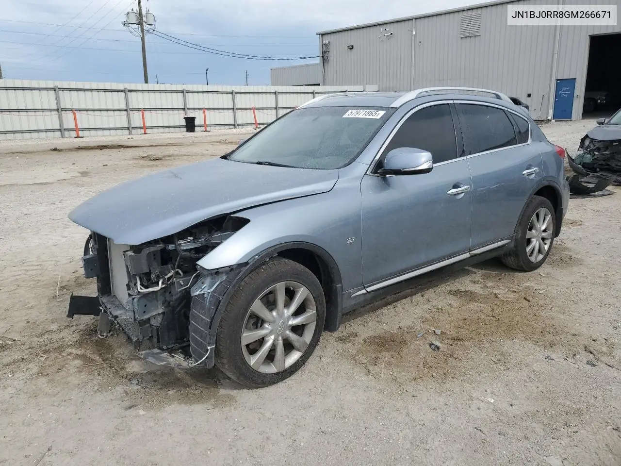 2016 Infiniti Qx50 VIN: JN1BJ0RR8GM266671 Lot: 57971865