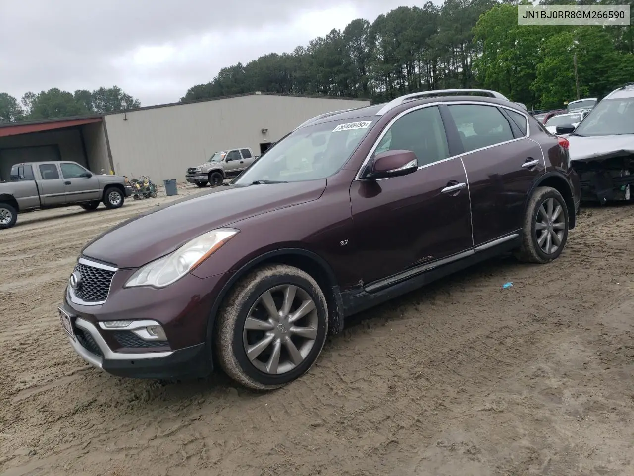 2016 Infiniti Qx50 VIN: JN1BJ0RR8GM266590 Lot: 58488495