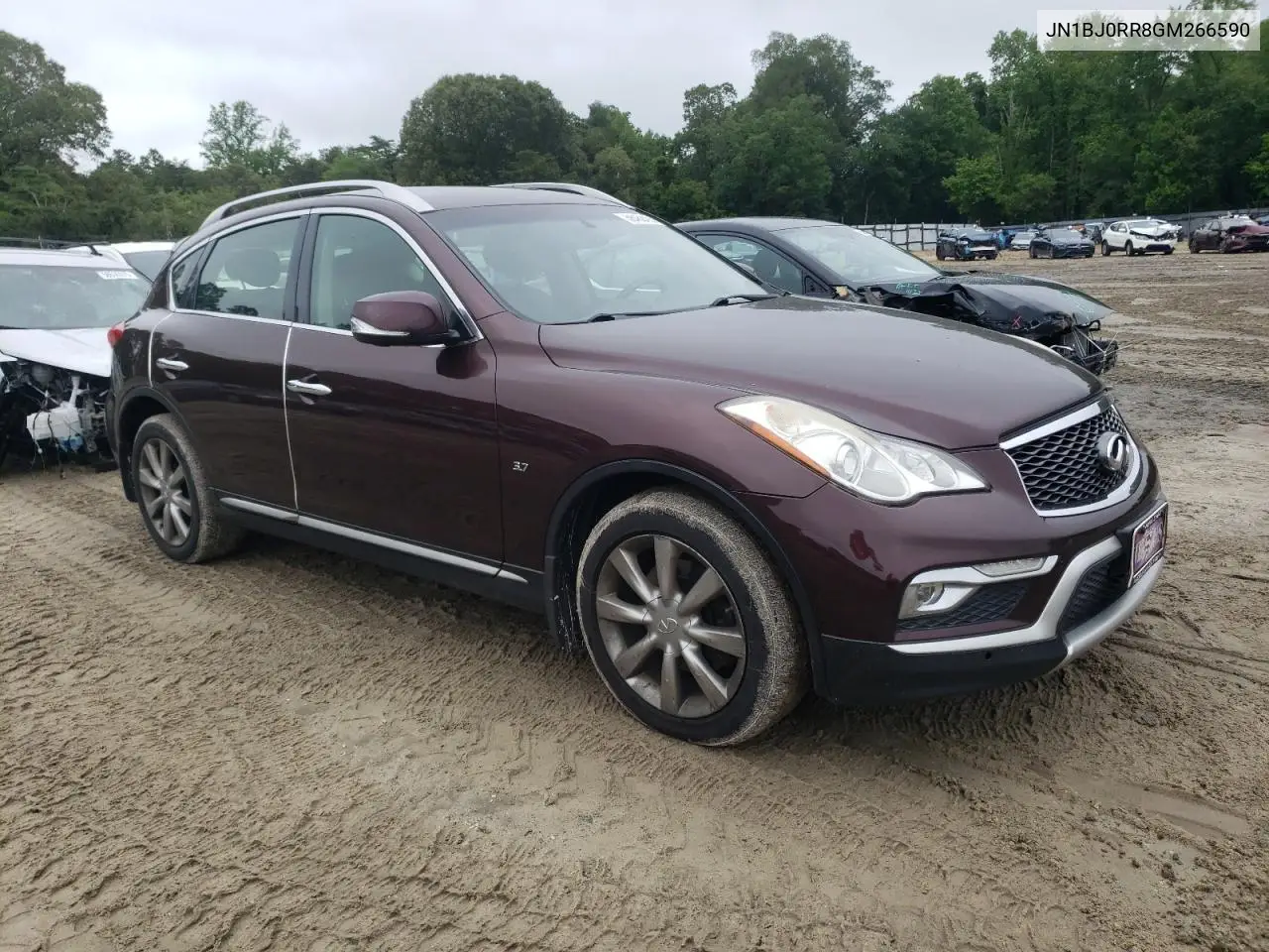 2016 Infiniti Qx50 VIN: JN1BJ0RR8GM266590 Lot: 58488495