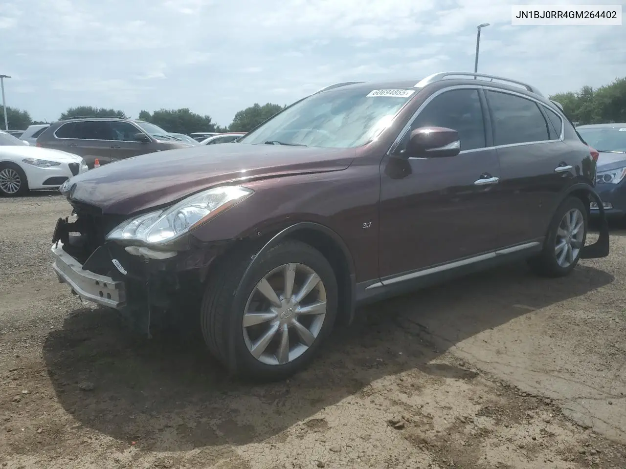 2016 Infiniti Qx50 VIN: JN1BJ0RR4GM264402 Lot: 60694855