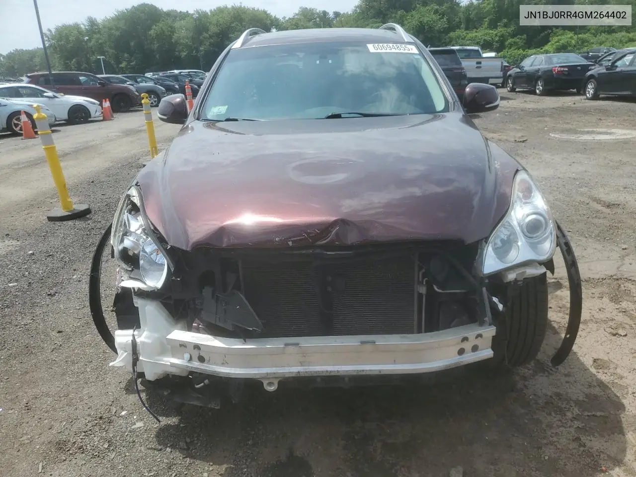 2016 Infiniti Qx50 VIN: JN1BJ0RR4GM264402 Lot: 60694855