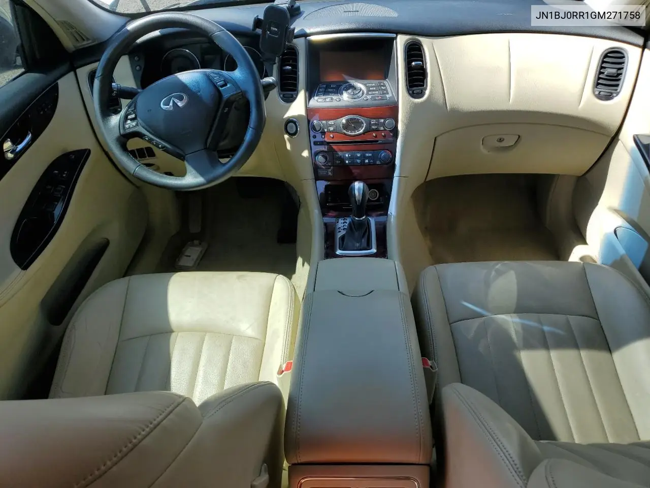 2016 Infiniti Qx50 VIN: JN1BJ0RR1GM271758 Lot: 61484335