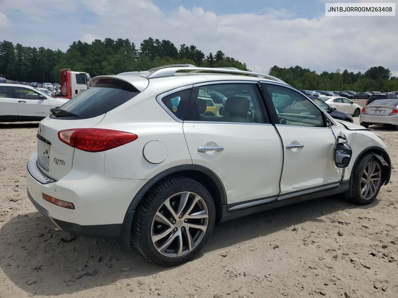 2016 Infiniti Qx50 VIN: JN1BJ0RR0GM263408 Lot: 62835135