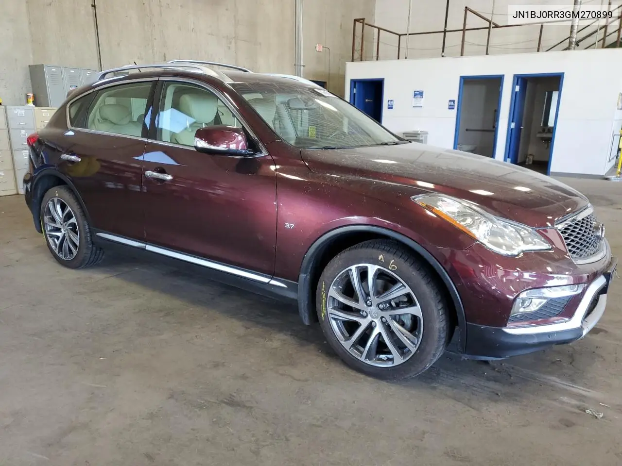 2016 Infiniti Qx50 VIN: JN1BJ0RR3GM270899 Lot: 63592155
