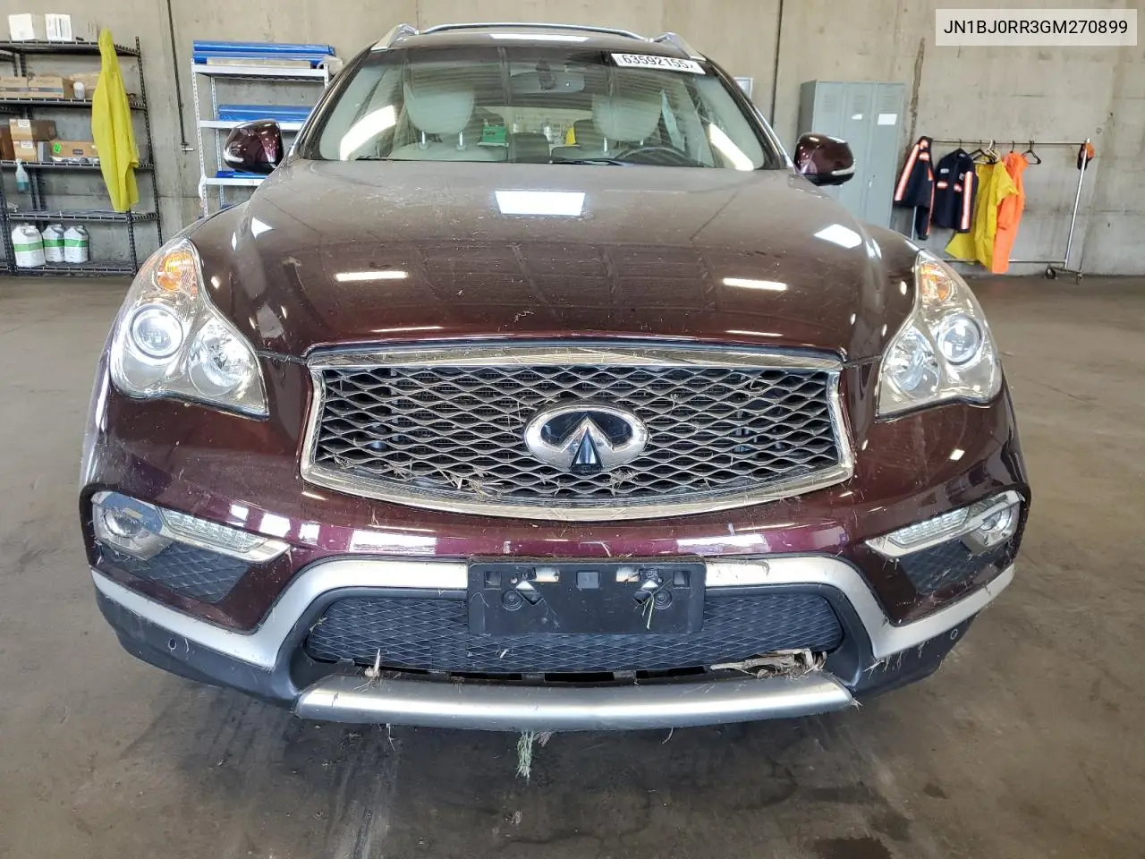 2016 Infiniti Qx50 VIN: JN1BJ0RR3GM270899 Lot: 63592155