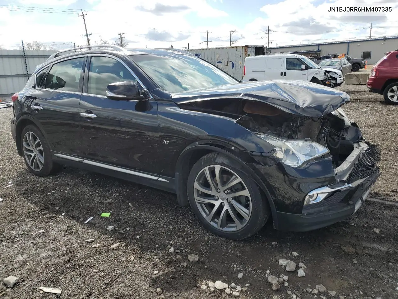 2017 Infiniti Qx50 VIN: JN1BJ0RR6HM407335 Lot: 49839895