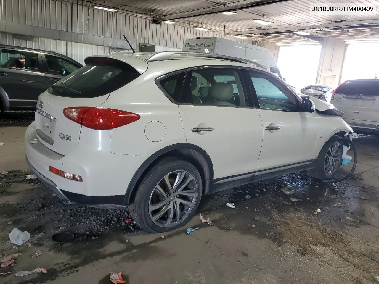 2017 Infiniti Qx50 VIN: JN1BJ0RR7HM400409 Lot: 50423265