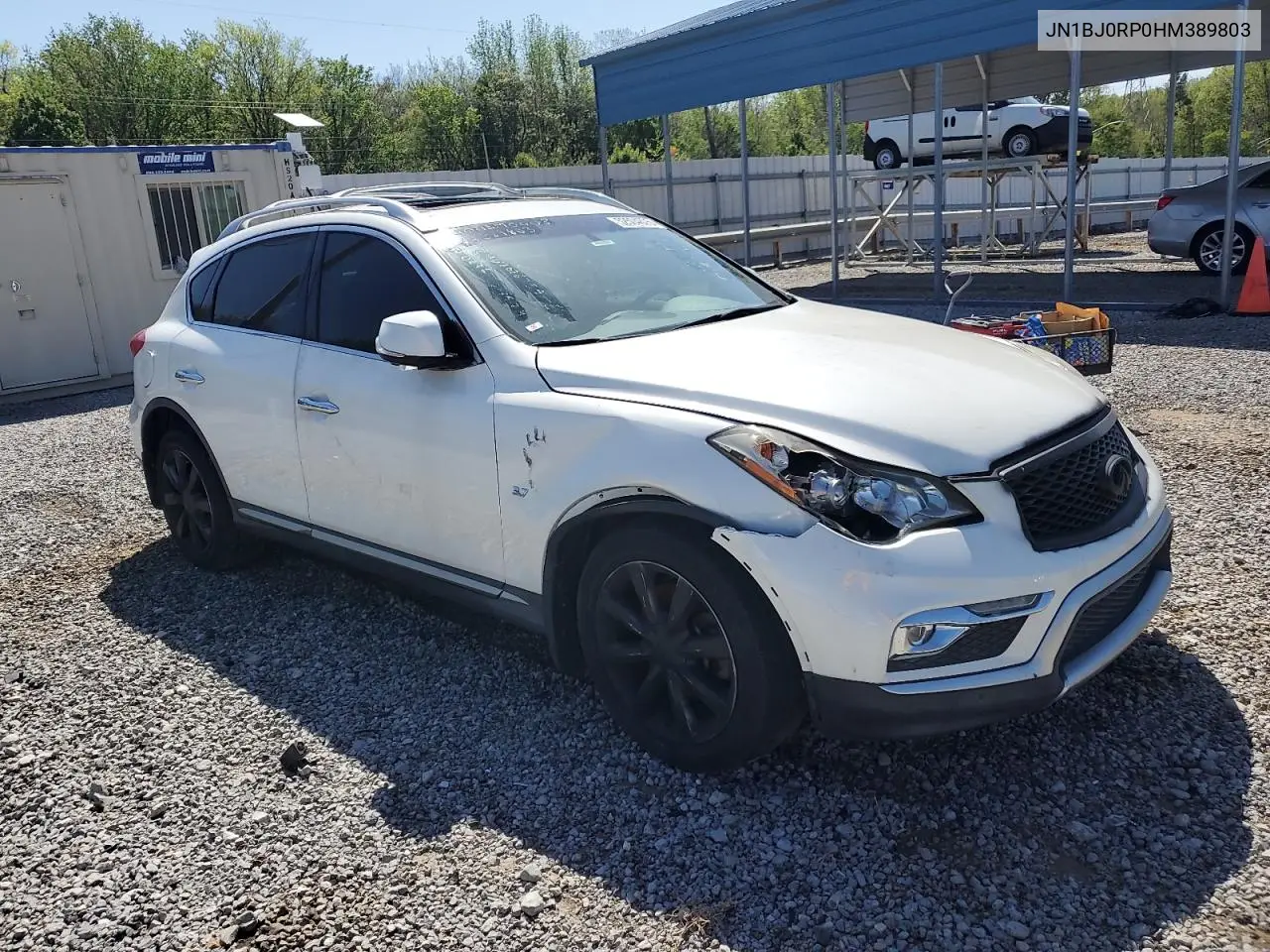 2017 Infiniti Qx50 VIN: JN1BJ0RP0HM389803 Lot: 52504875