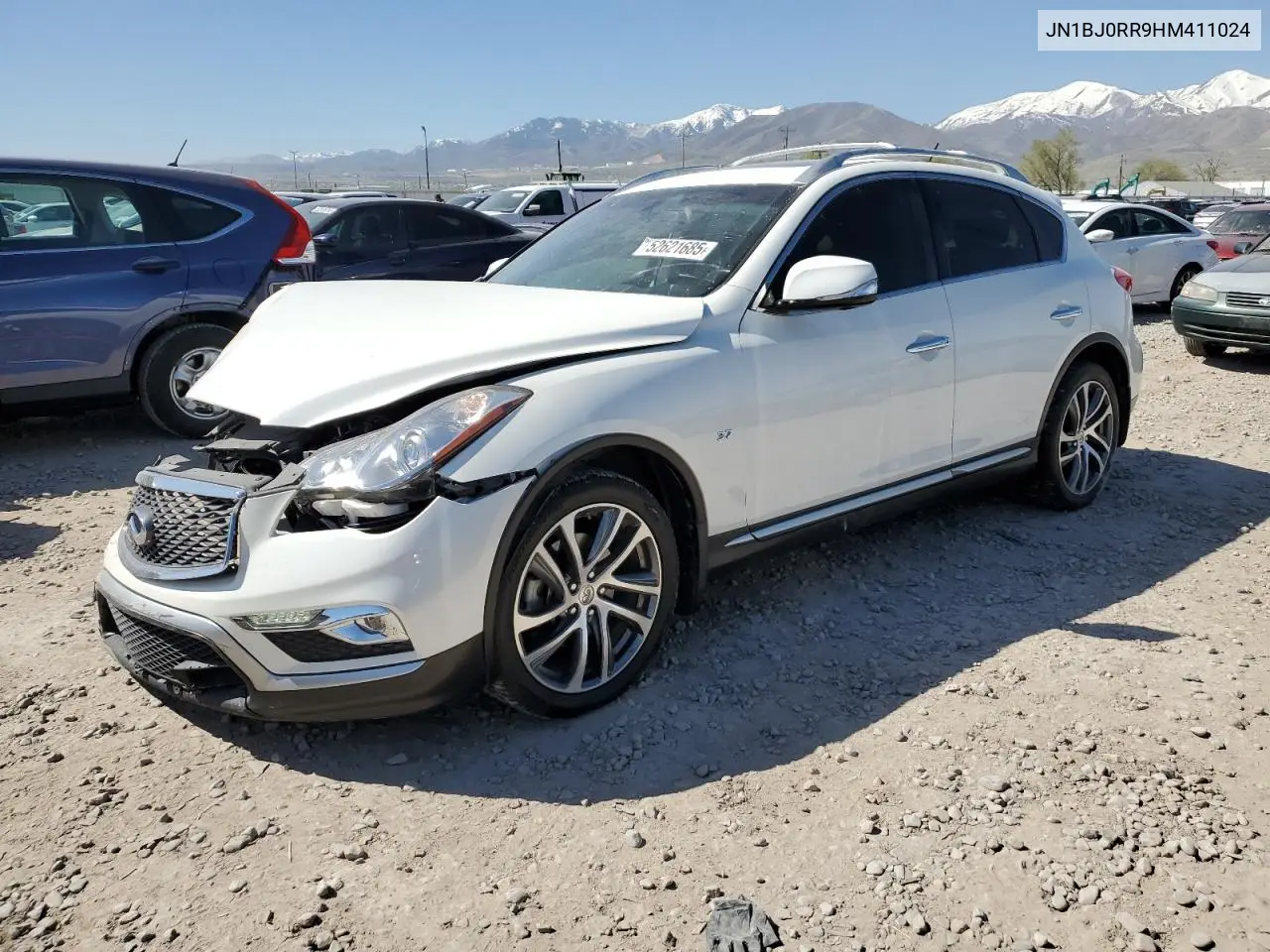 2017 Infiniti Qx50 VIN: JN1BJ0RR9HM411024 Lot: 52621685