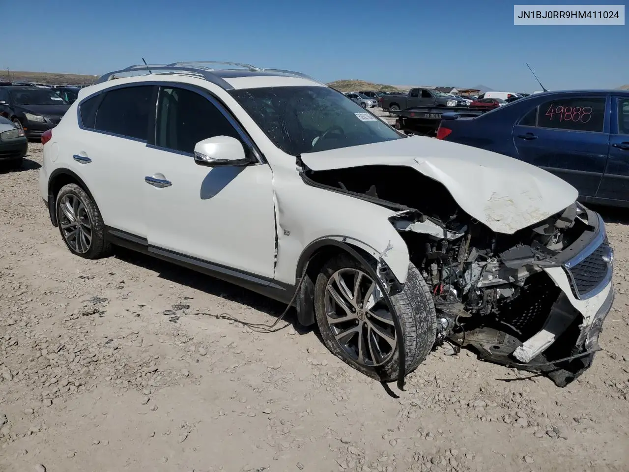 2017 Infiniti Qx50 VIN: JN1BJ0RR9HM411024 Lot: 52621685
