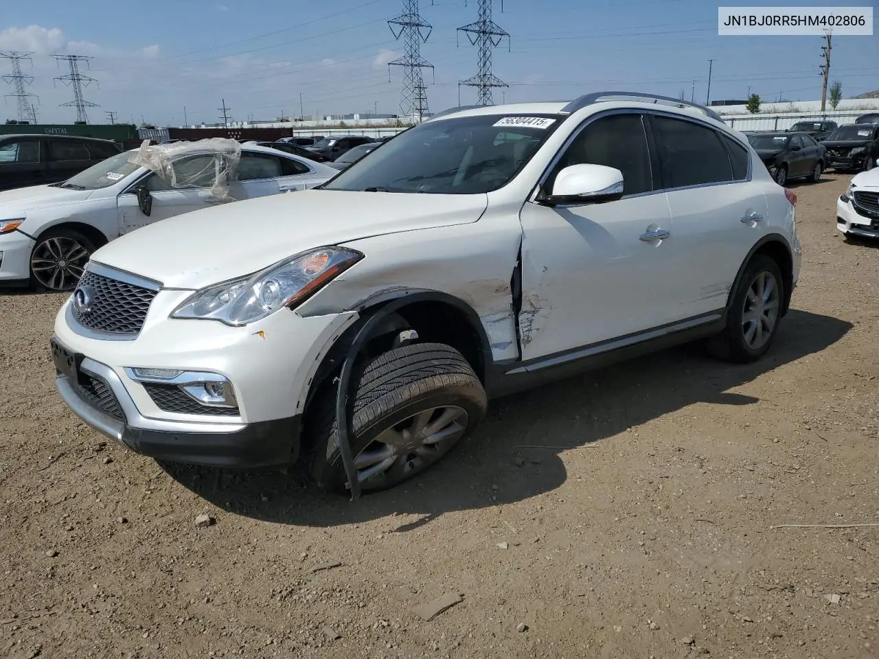 2017 Infiniti Qx50 VIN: JN1BJ0RR5HM402806 Lot: 56304415