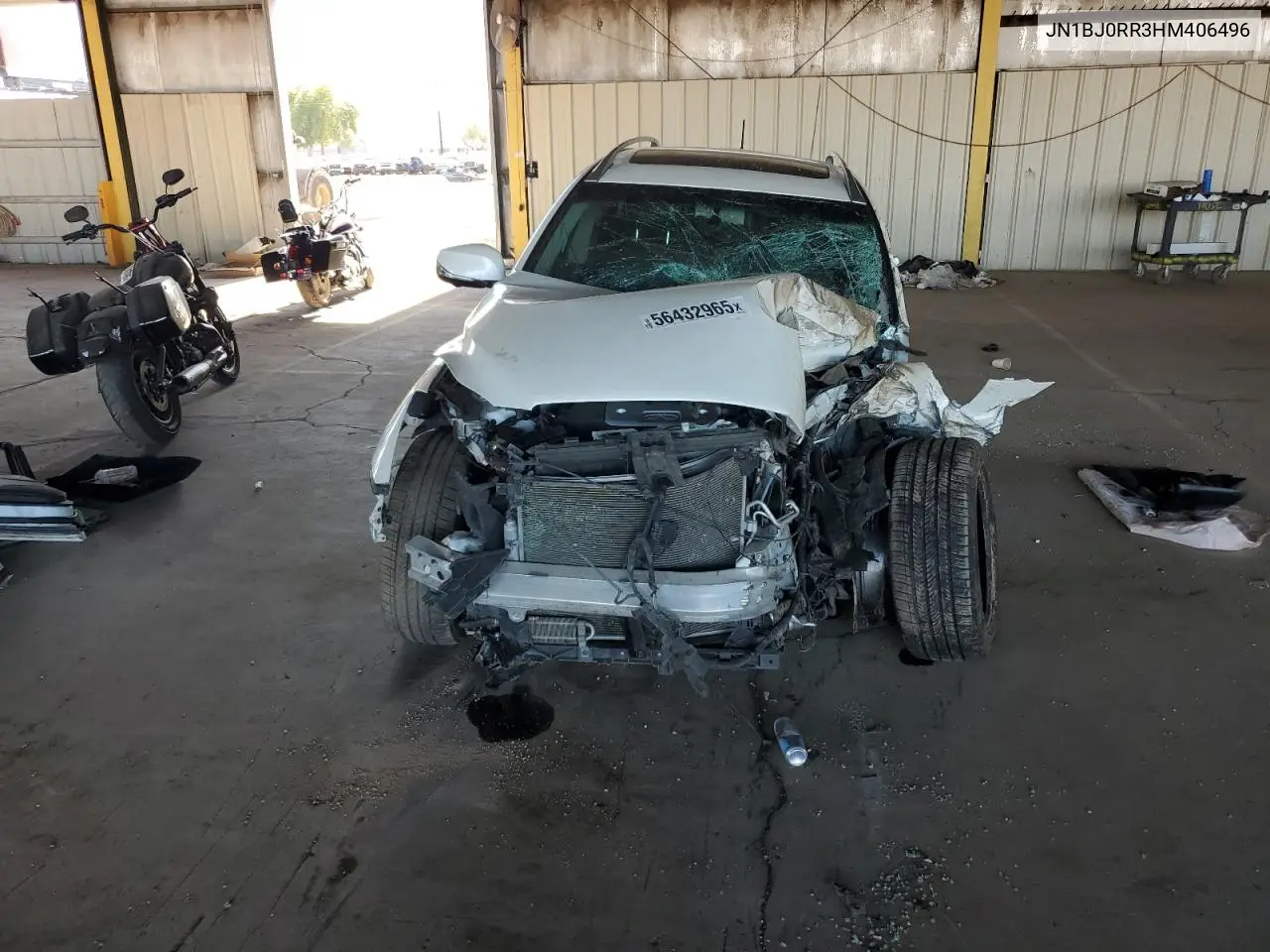 2017 Infiniti Qx50 VIN: JN1BJ0RR3HM406496 Lot: 56432965