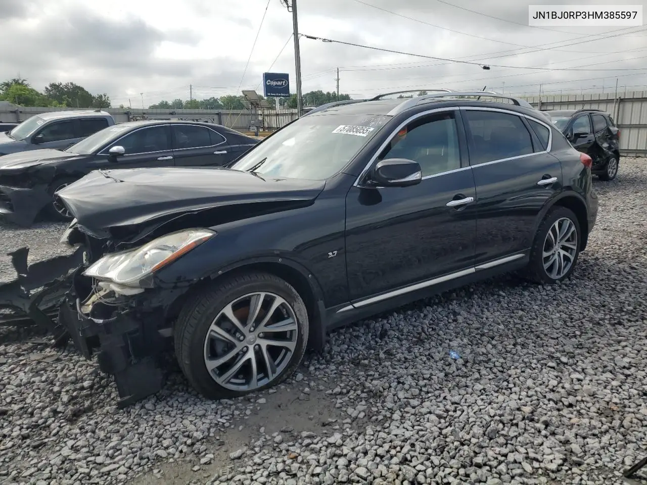 2017 Infiniti Qx50 VIN: JN1BJ0RP3HM385597 Lot: 57085055