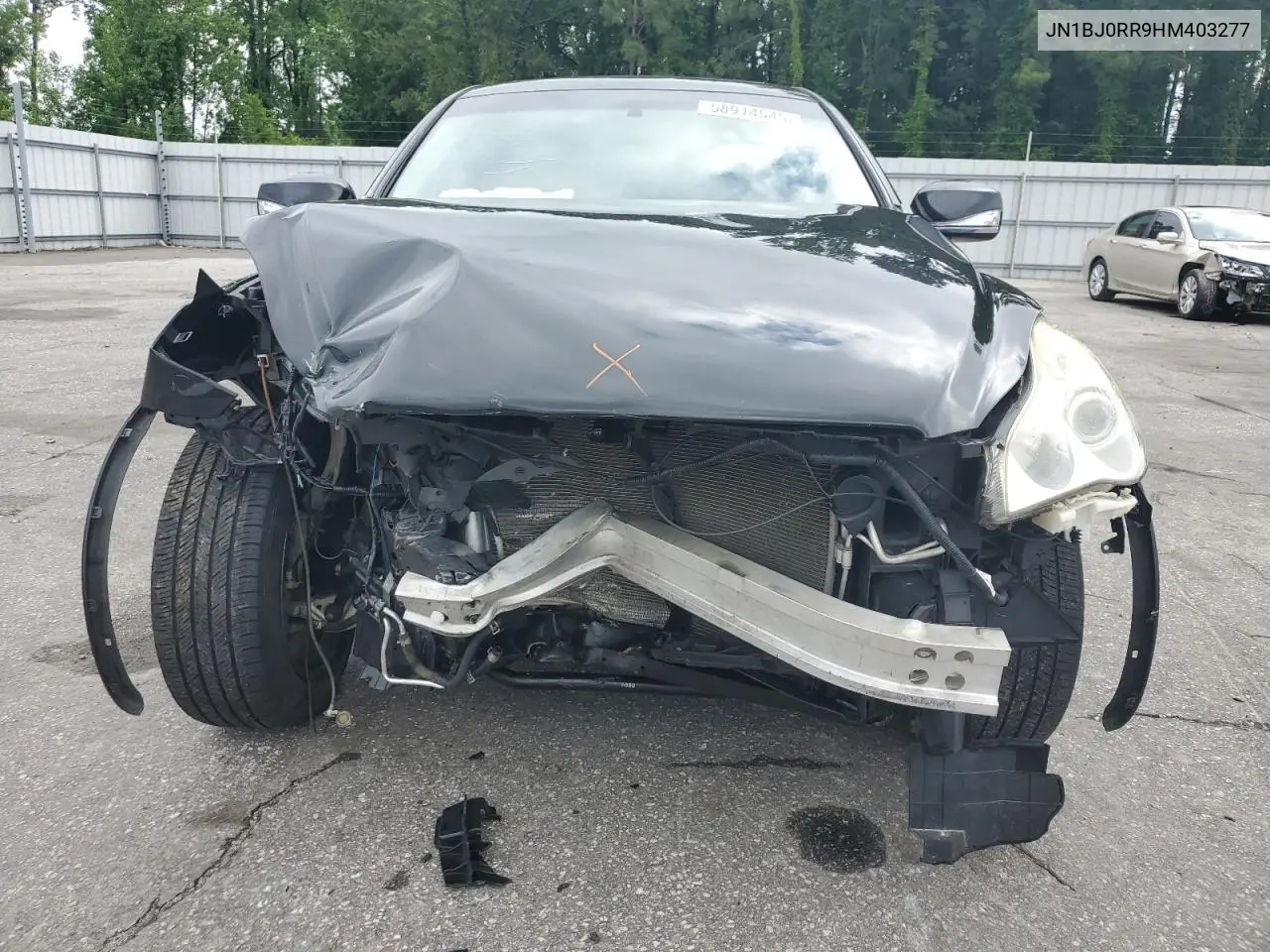 2017 Infiniti Qx50 VIN: JN1BJ0RR9HM403277 Lot: 58914545