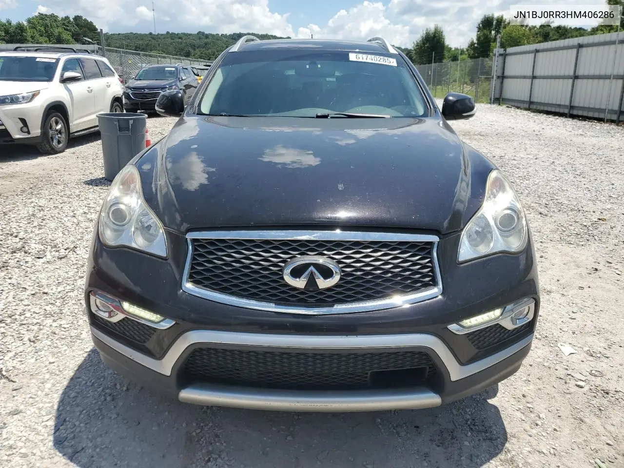 2017 Infiniti Qx50 VIN: JN1BJ0RR3HM406286 Lot: 61740285