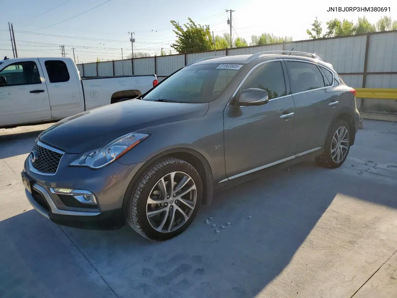 2017 Infiniti Qx50 VIN: JN1BJ0RP3HM380691 Lot: 61863805