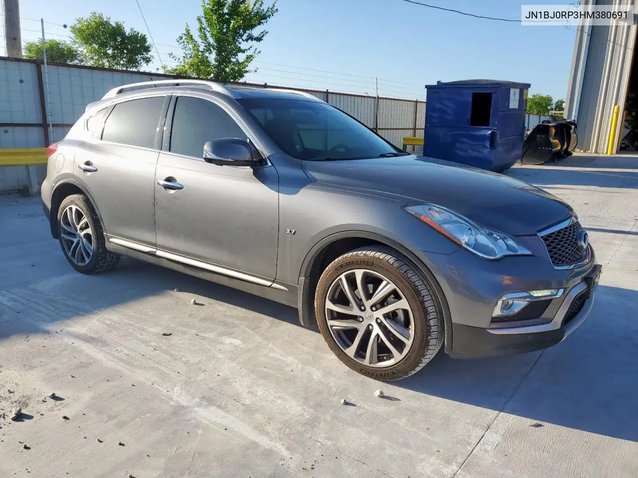 2017 Infiniti Qx50 VIN: JN1BJ0RP3HM380691 Lot: 61863805