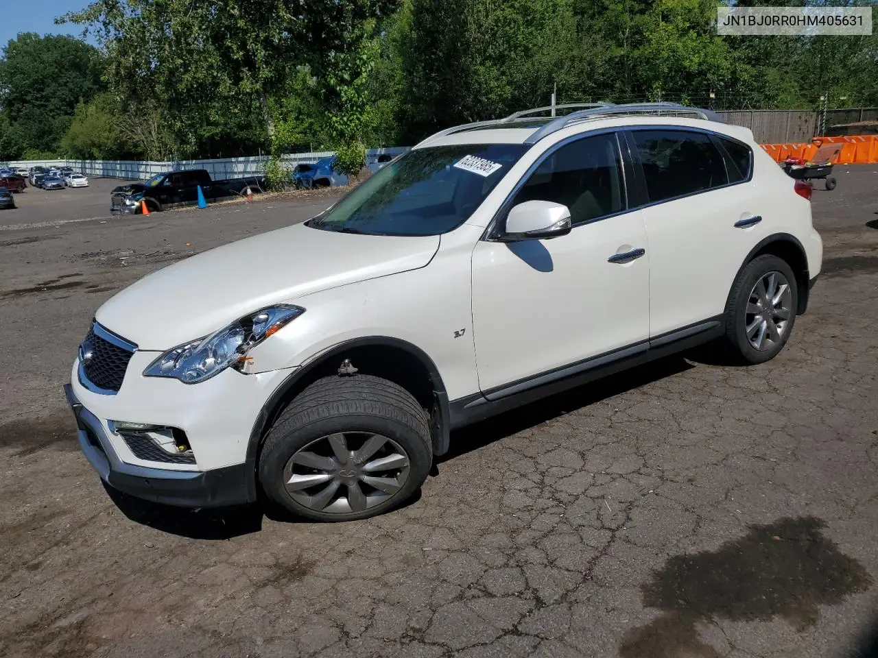 2017 Infiniti Qx50 VIN: JN1BJ0RR0HM405631 Lot: 62331985