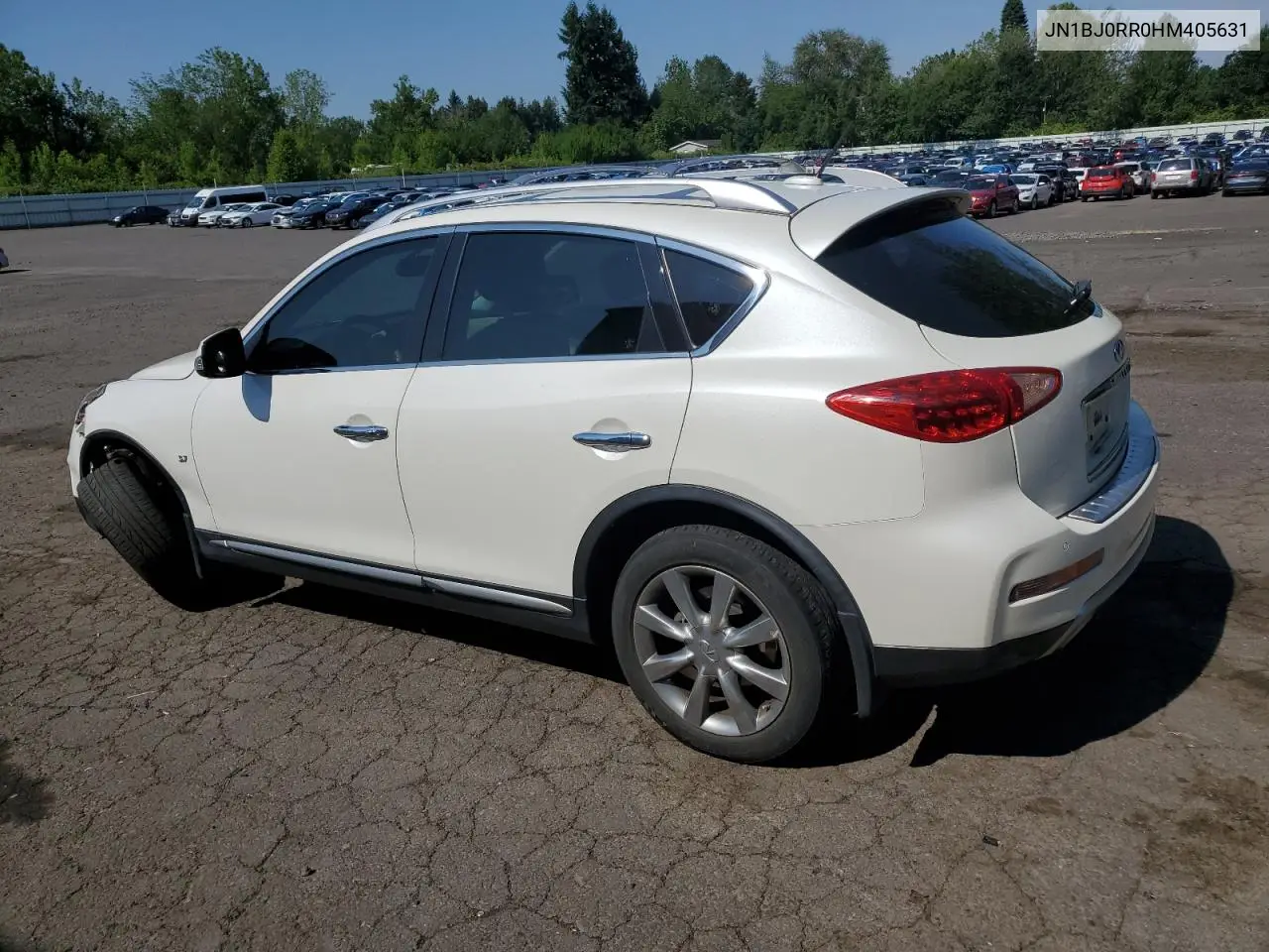 2017 Infiniti Qx50 VIN: JN1BJ0RR0HM405631 Lot: 62331985