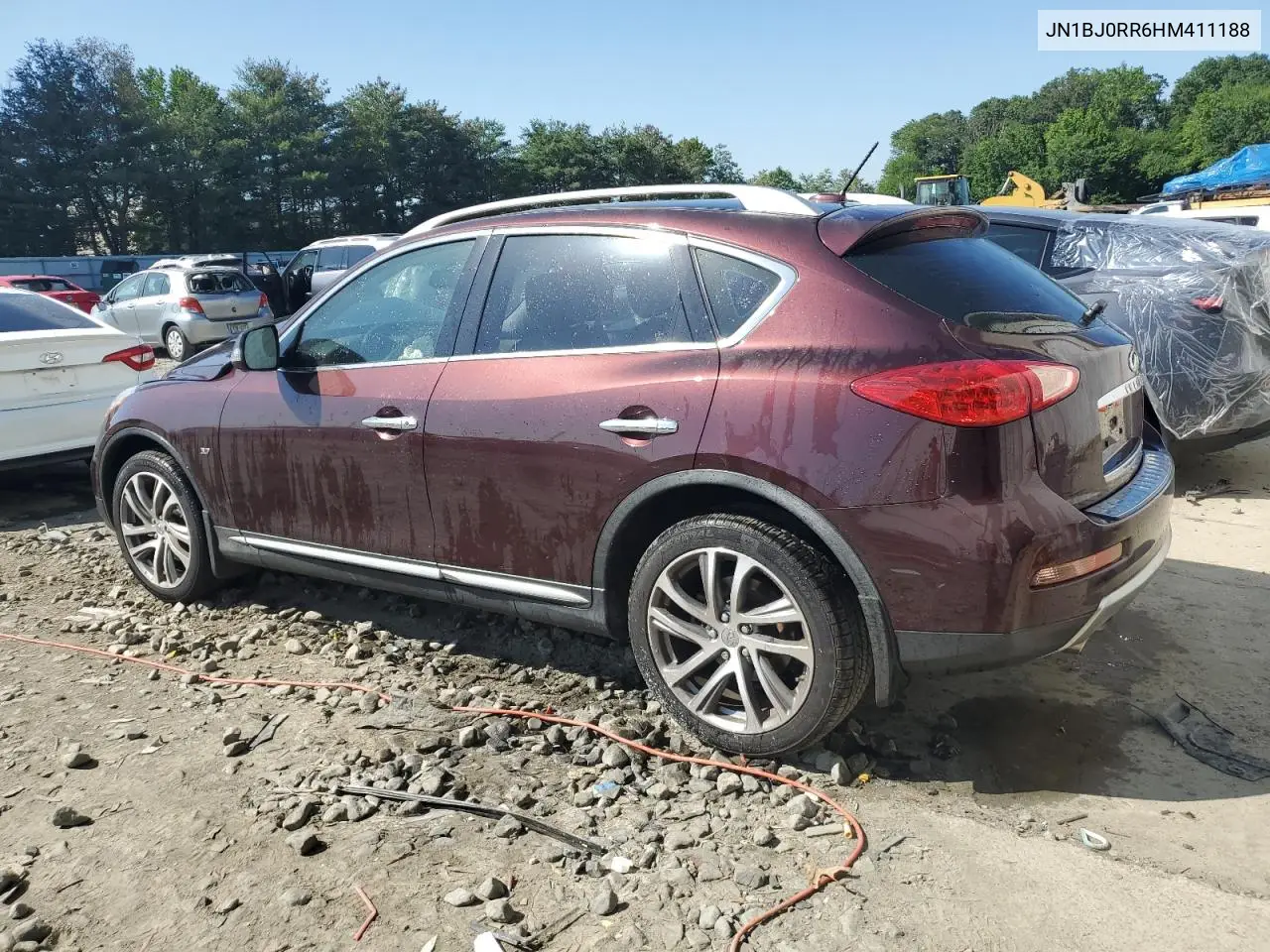 2017 Infiniti Qx50 VIN: JN1BJ0RR6HM411188 Lot: 62500415