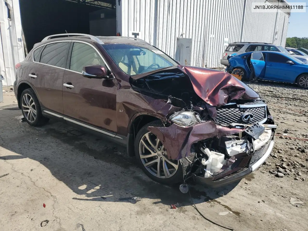 2017 Infiniti Qx50 VIN: JN1BJ0RR6HM411188 Lot: 62500415