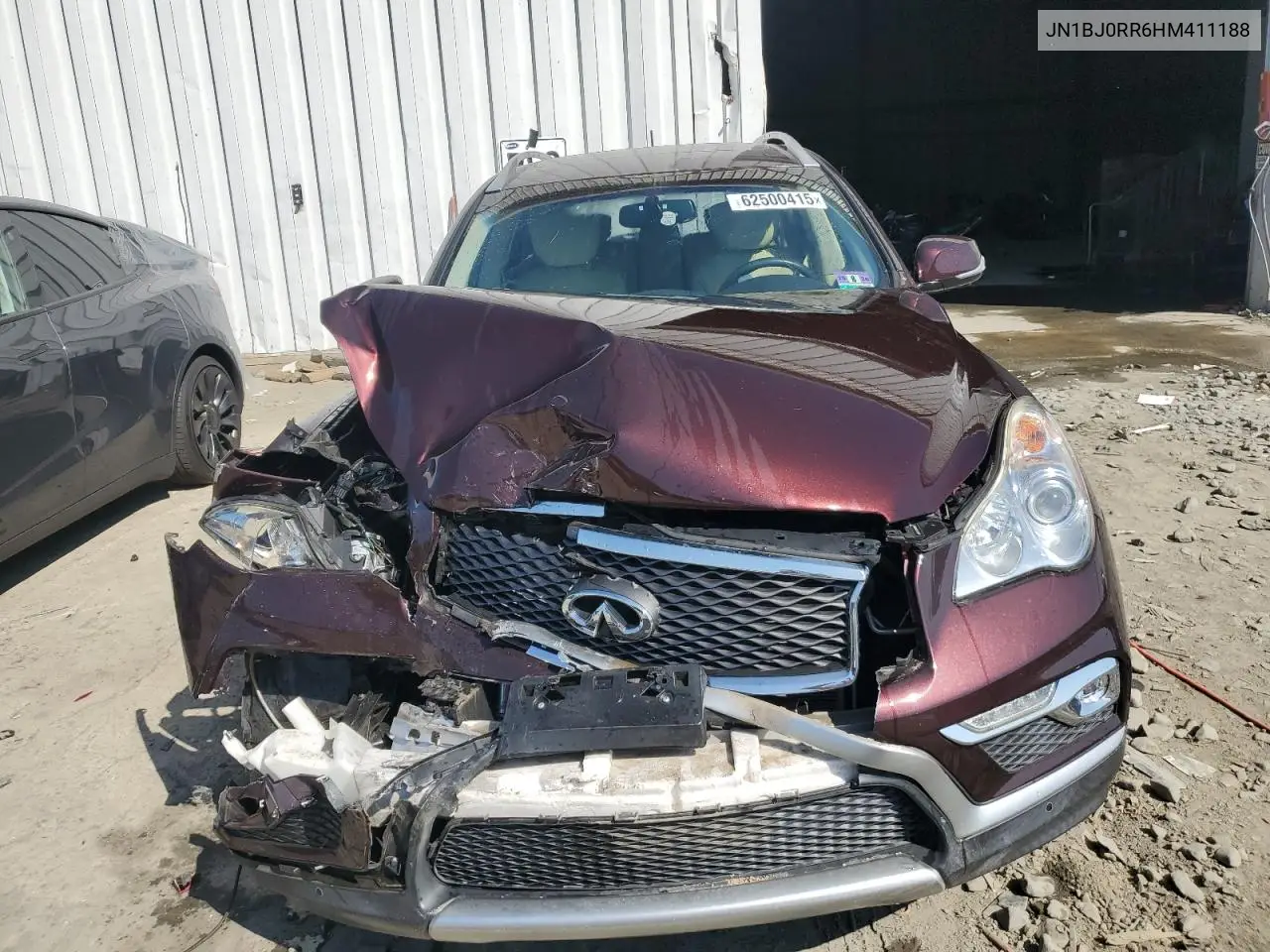 2017 Infiniti Qx50 VIN: JN1BJ0RR6HM411188 Lot: 62500415