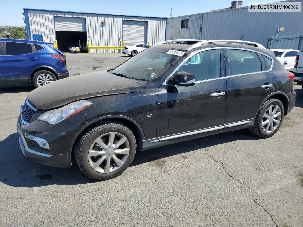 2017 Infiniti Qx50 VIN: JN1BJ0RR3HM406269 Lot: 63115815
