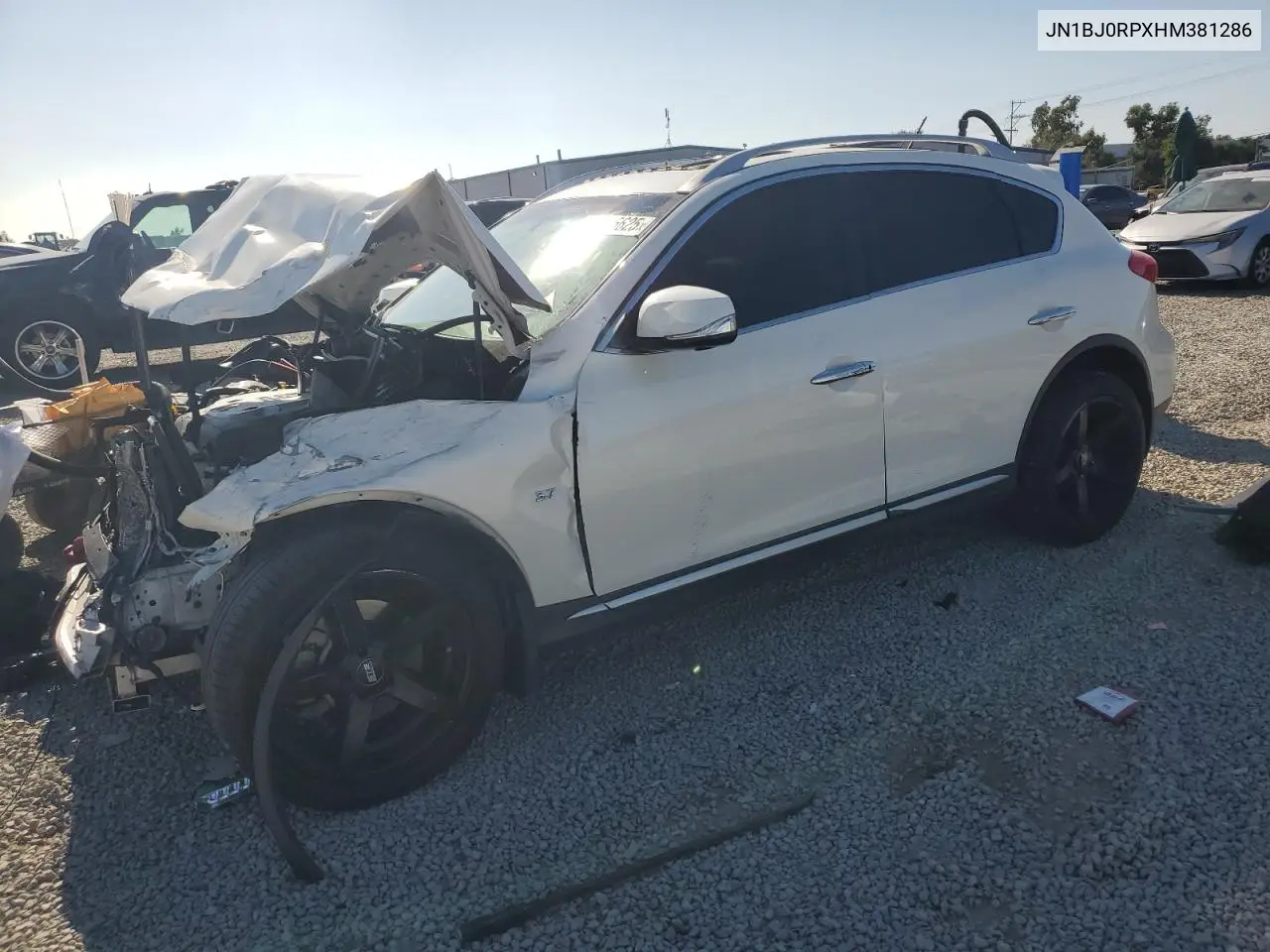 2017 Infiniti Qx50 VIN: JN1BJ0RPXHM381286 Lot: 63346625