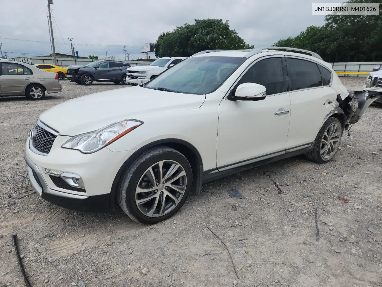 2017 Infiniti Qx50 VIN: JN1BJ0RR9HM401626 Lot: 63652085