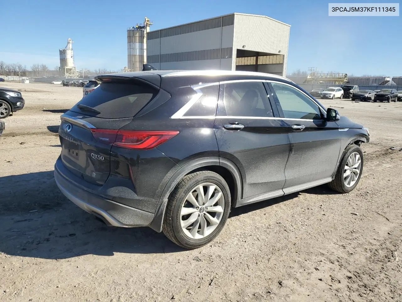 2019 Infiniti Qx50 Essential VIN: 3PCAJ5M37KF111345 Lot: 47029025