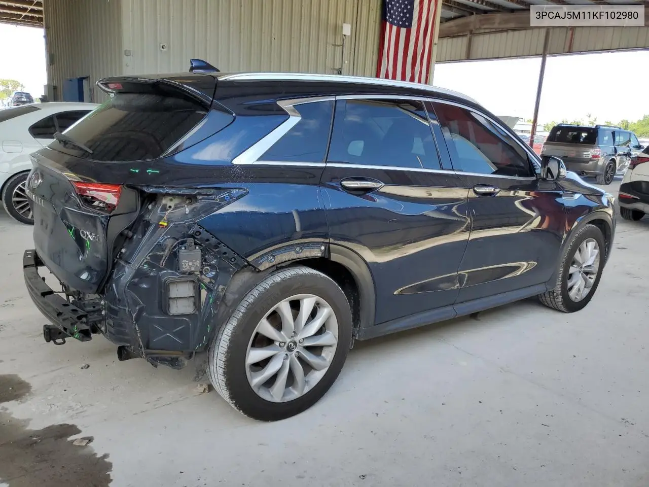 2019 Infiniti Qx50 Essential VIN: 3PCAJ5M11KF102980 Lot: 55529675
