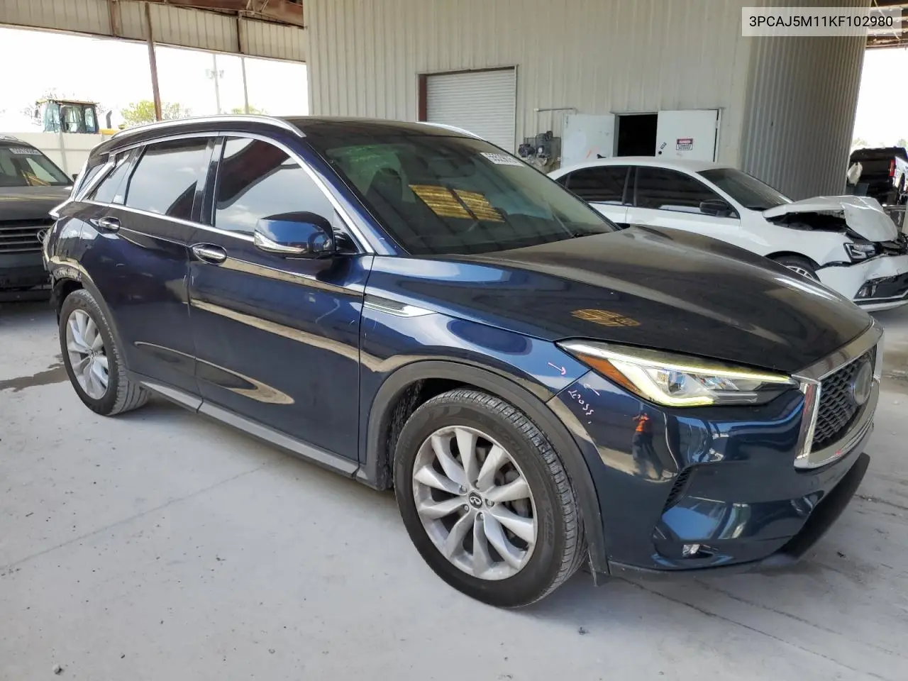 2019 Infiniti Qx50 Essential VIN: 3PCAJ5M11KF102980 Lot: 55529675