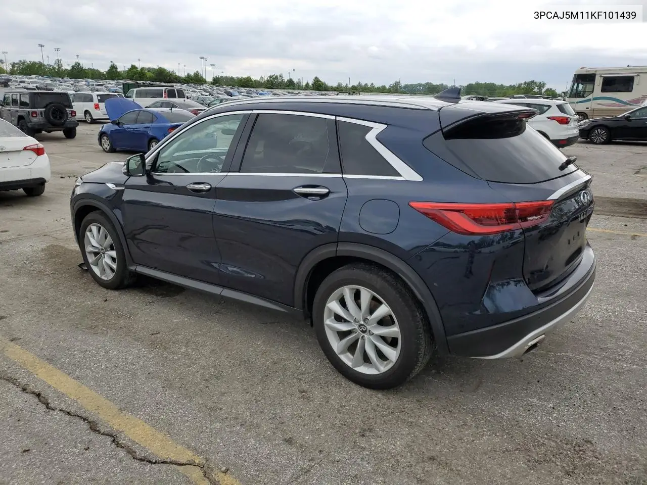 2019 Infiniti Qx50 Essential VIN: 3PCAJ5M11KF101439 Lot: 55572915