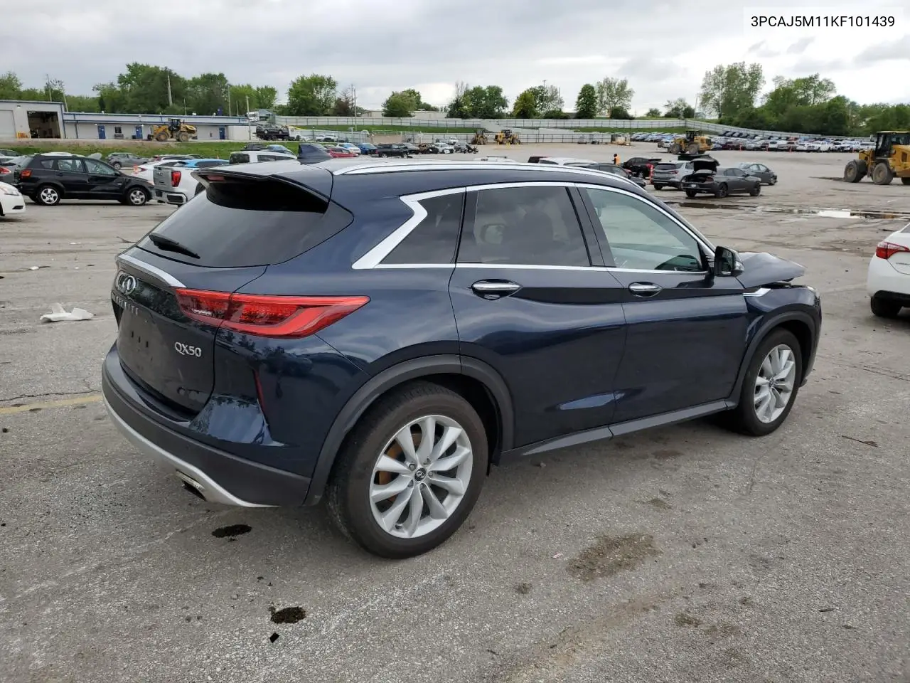 2019 Infiniti Qx50 Essential VIN: 3PCAJ5M11KF101439 Lot: 55572915