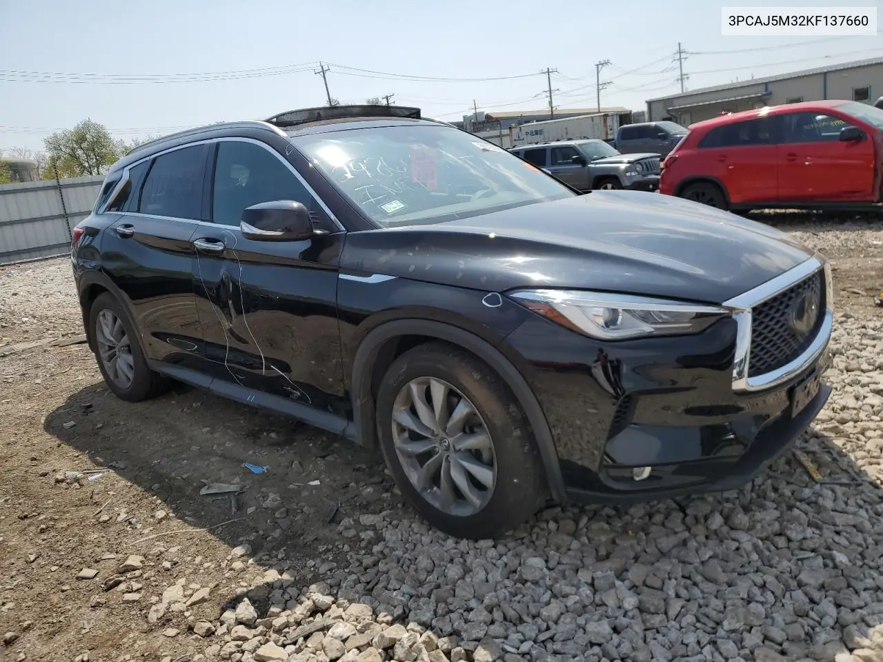 2019 Infiniti Qx50 Essential VIN: 3PCAJ5M32KF137660 Lot: 55797985