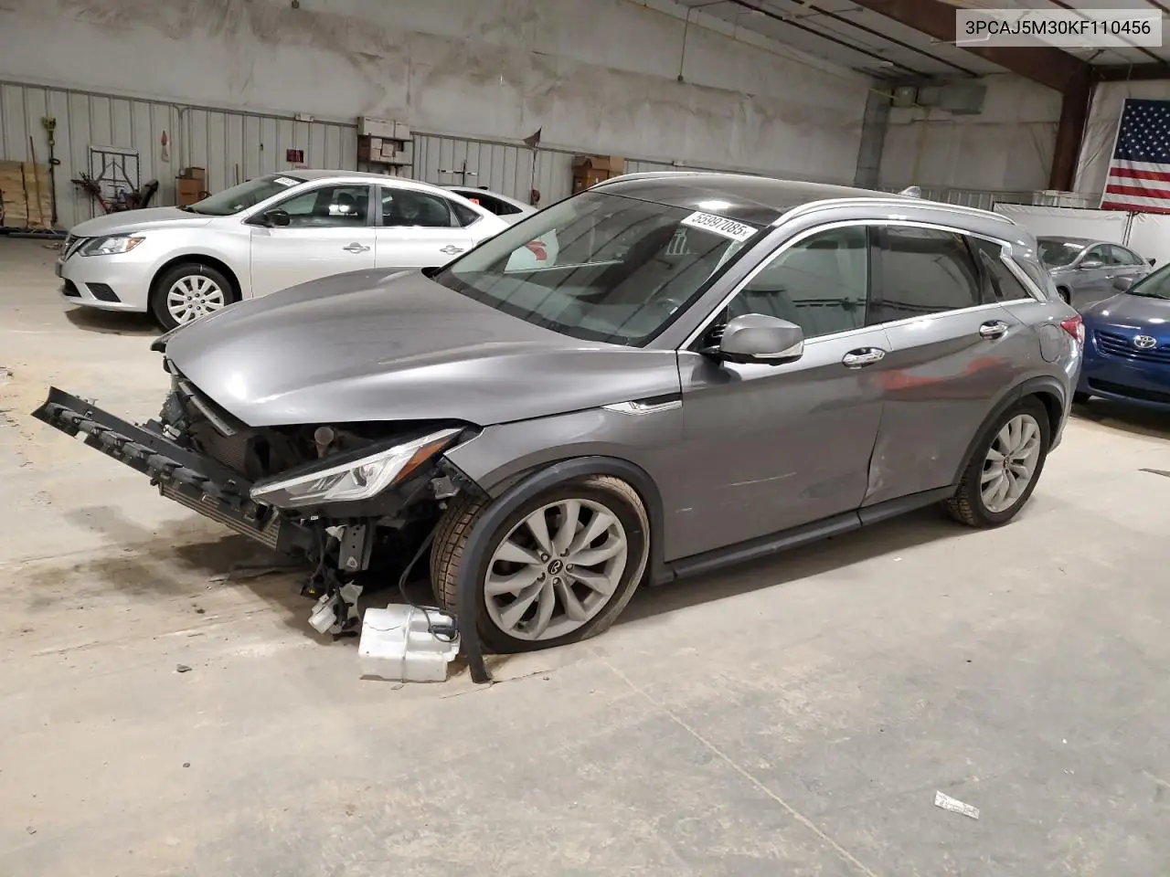 2019 Infiniti Qx50 Essential VIN: 3PCAJ5M30KF110456 Lot: 55997085