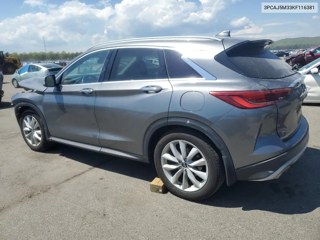 2019 Infiniti Qx50 Essential VIN: 3PCAJ5M33KF116381 Lot: 56003005