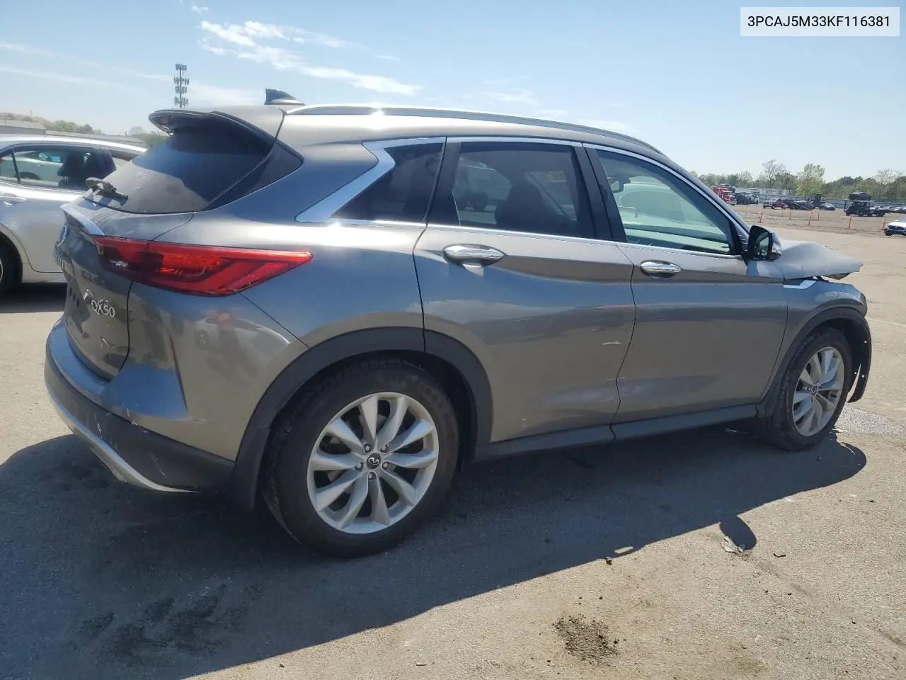 2019 Infiniti Qx50 Essential VIN: 3PCAJ5M33KF116381 Lot: 56003005