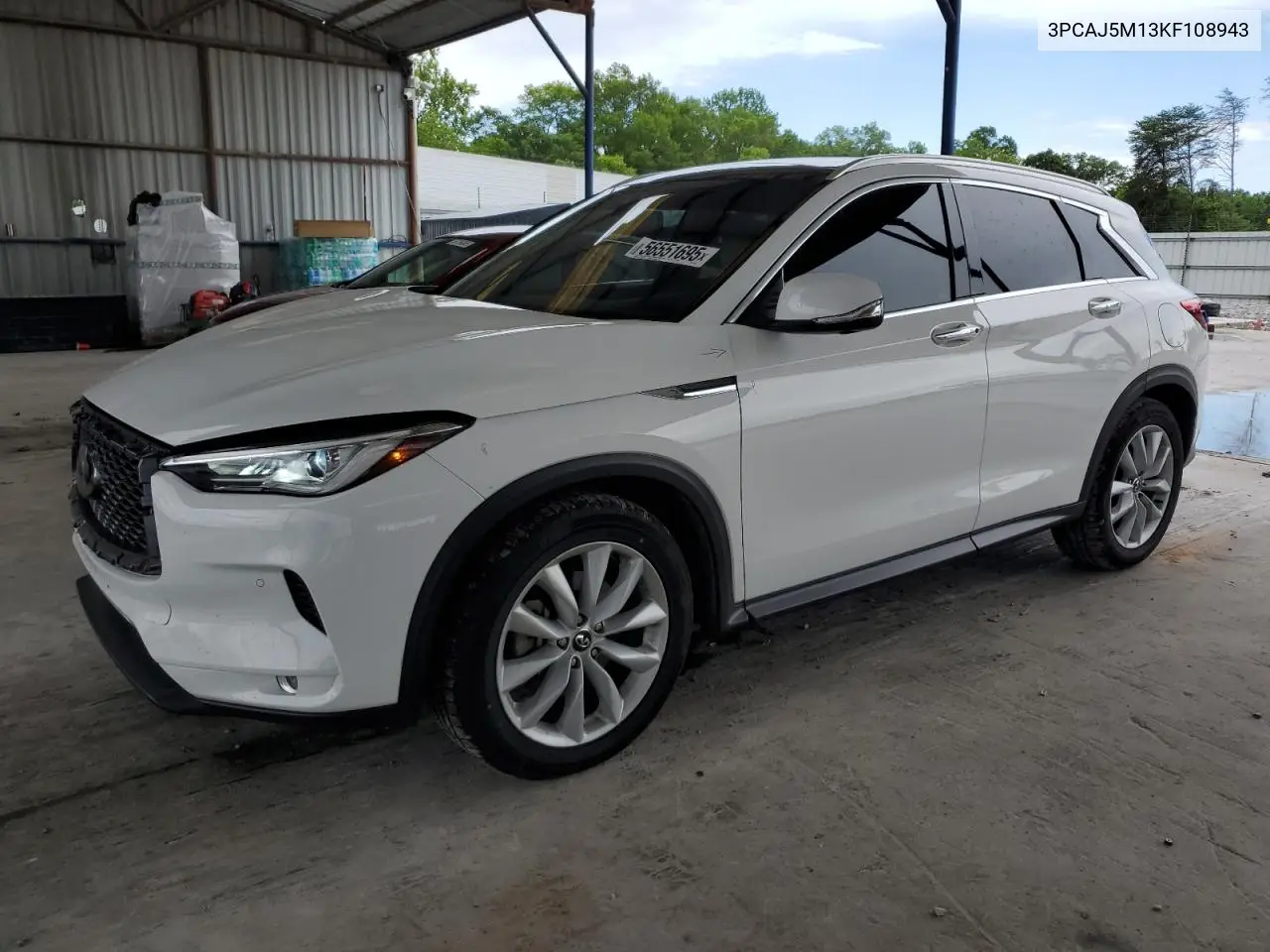2019 Infiniti Qx50 Essential VIN: 3PCAJ5M13KF108943 Lot: 56551695