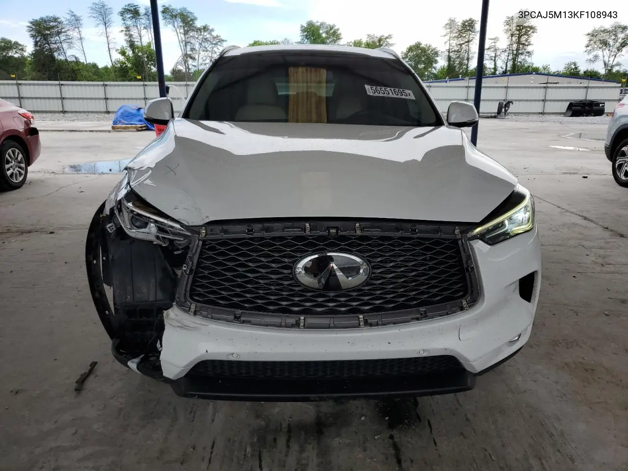 2019 Infiniti Qx50 Essential VIN: 3PCAJ5M13KF108943 Lot: 56551695