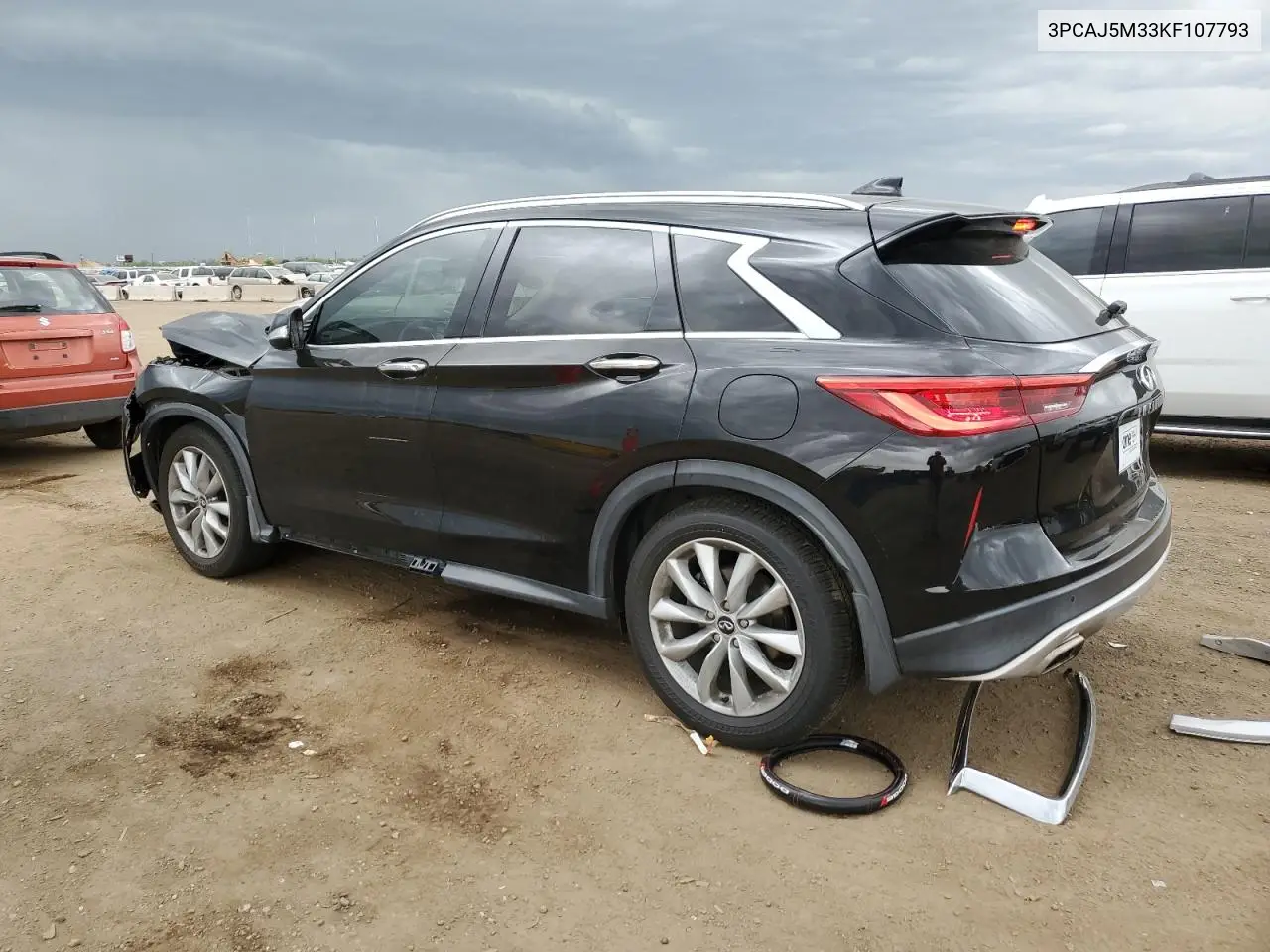 2019 Infiniti Qx50 Essential VIN: 3PCAJ5M33KF107793 Lot: 57176435