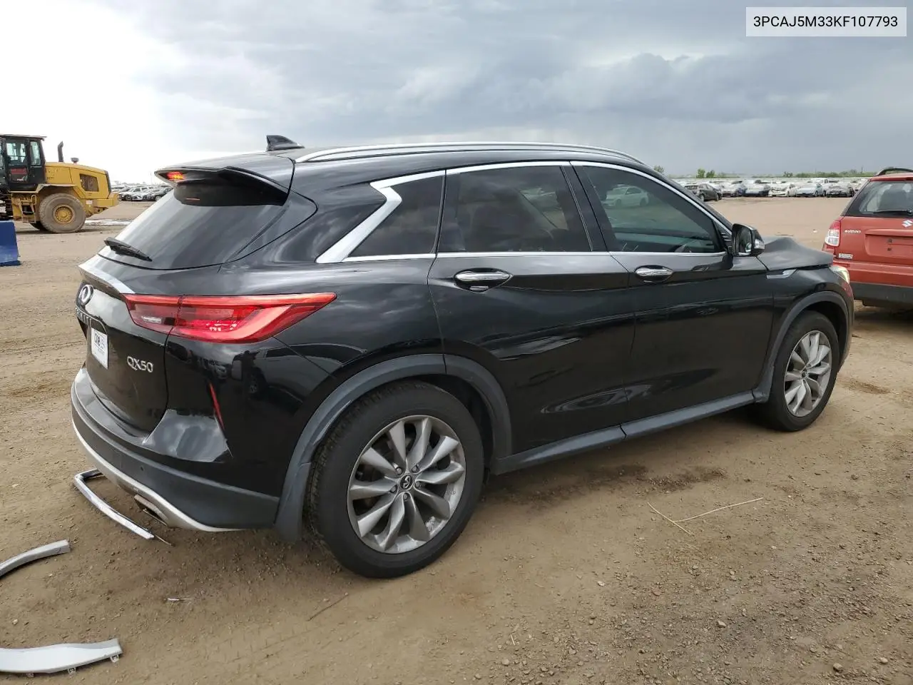 2019 Infiniti Qx50 Essential VIN: 3PCAJ5M33KF107793 Lot: 57176435